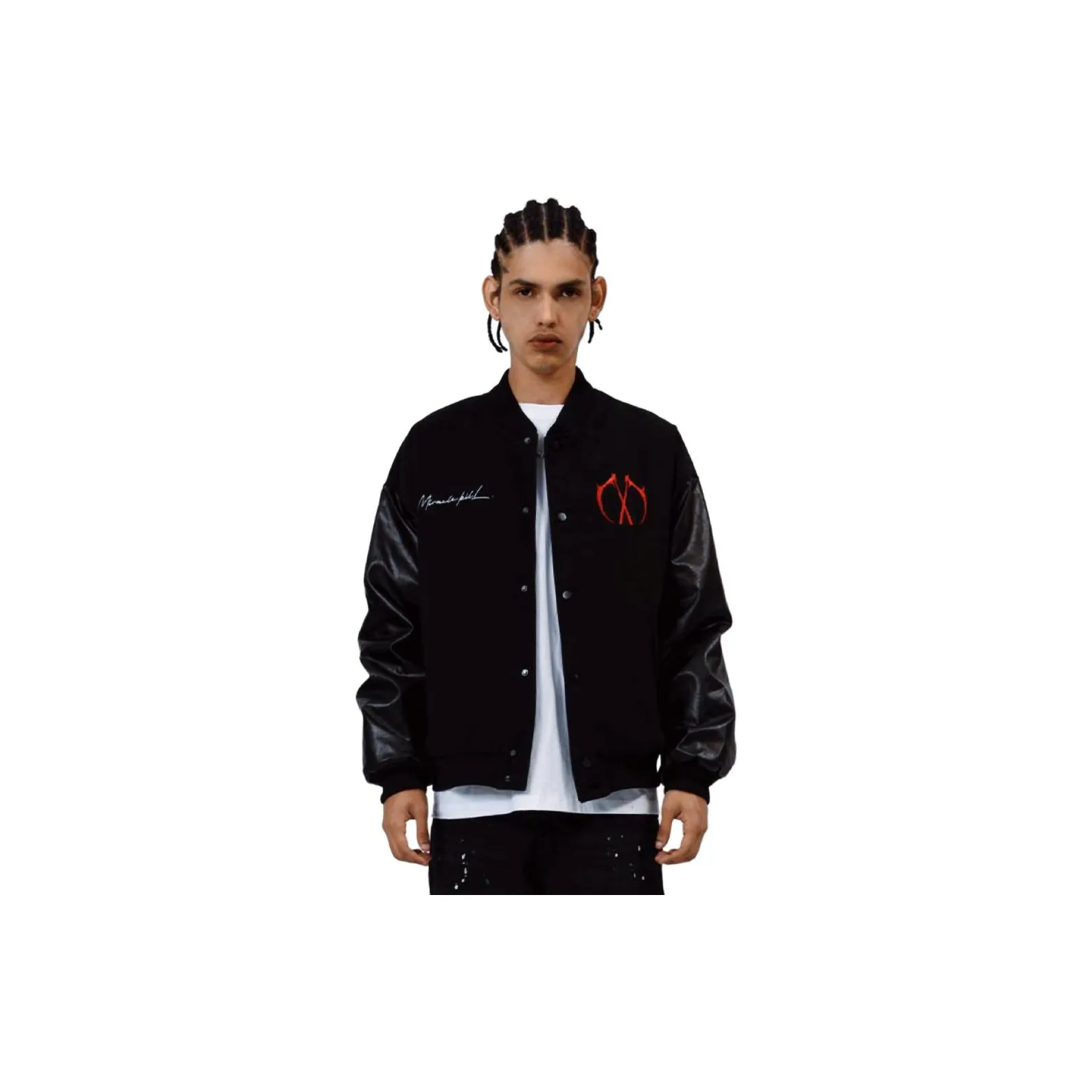 MIRACLE KILL Бейсбольная куртка Унисекс Черный