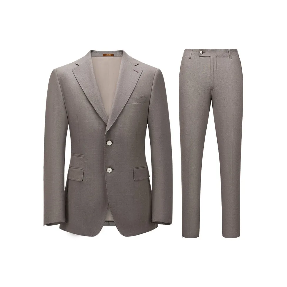 G·Mons Бизнес-костюм мужской лен коричневый