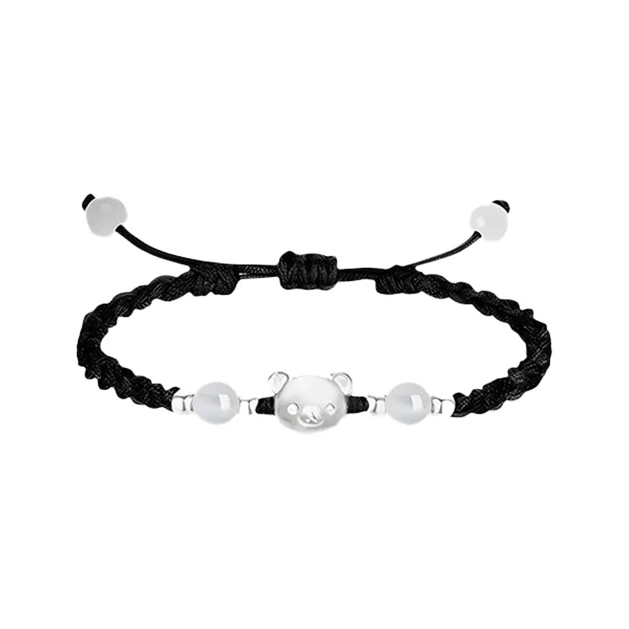 HAZYOU Браслеты с шнурками из смолы Женские