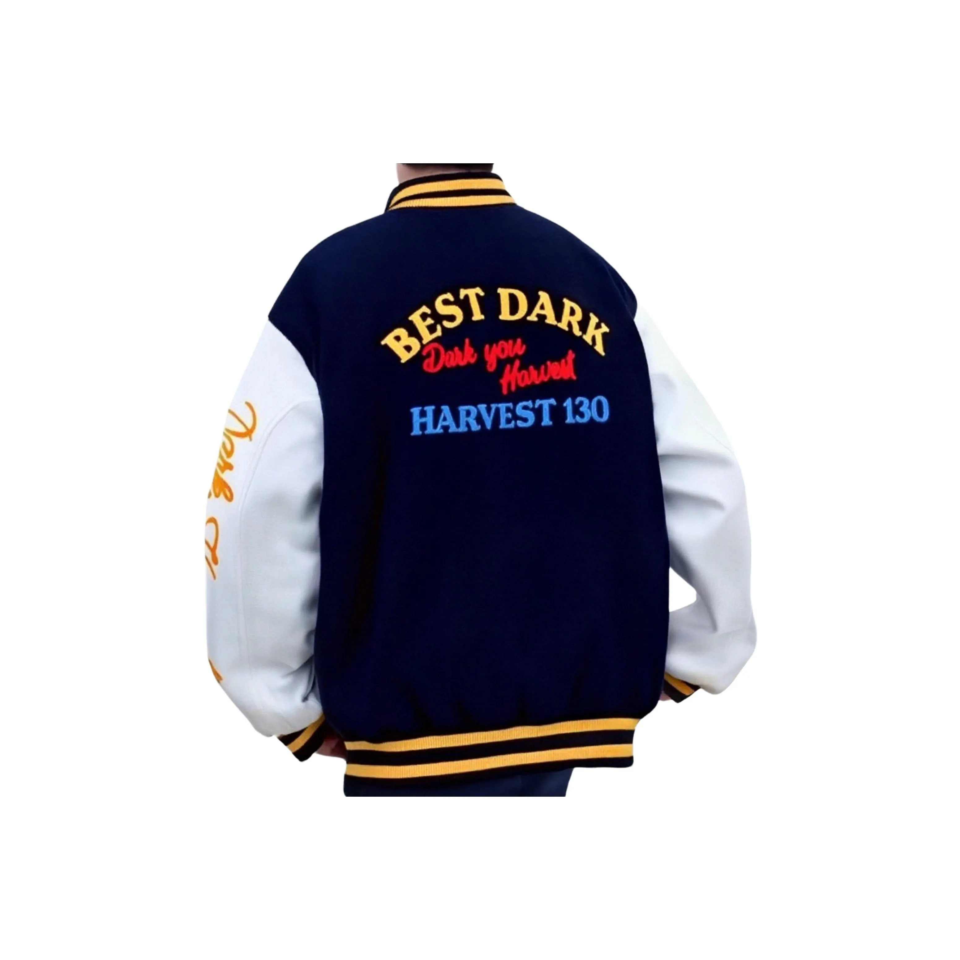 A02 Бейсбольный хлопковый пуховик унисекс