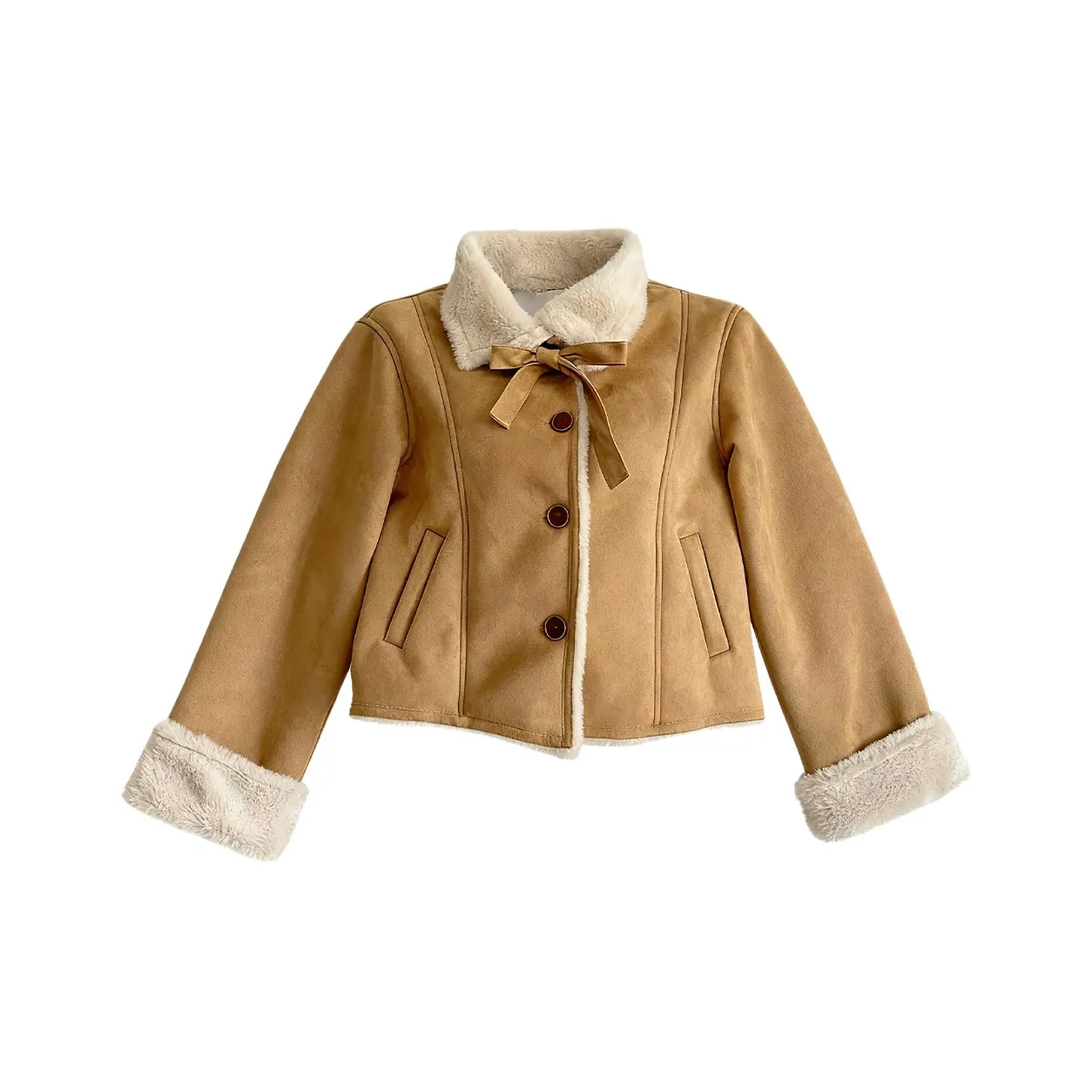 STGX Коричневый Женские Бархатные Куртки