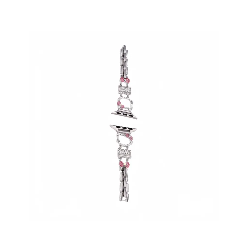 WOZUISHUAI Ремень Apple Совместимость Металл ZIRCONIUM