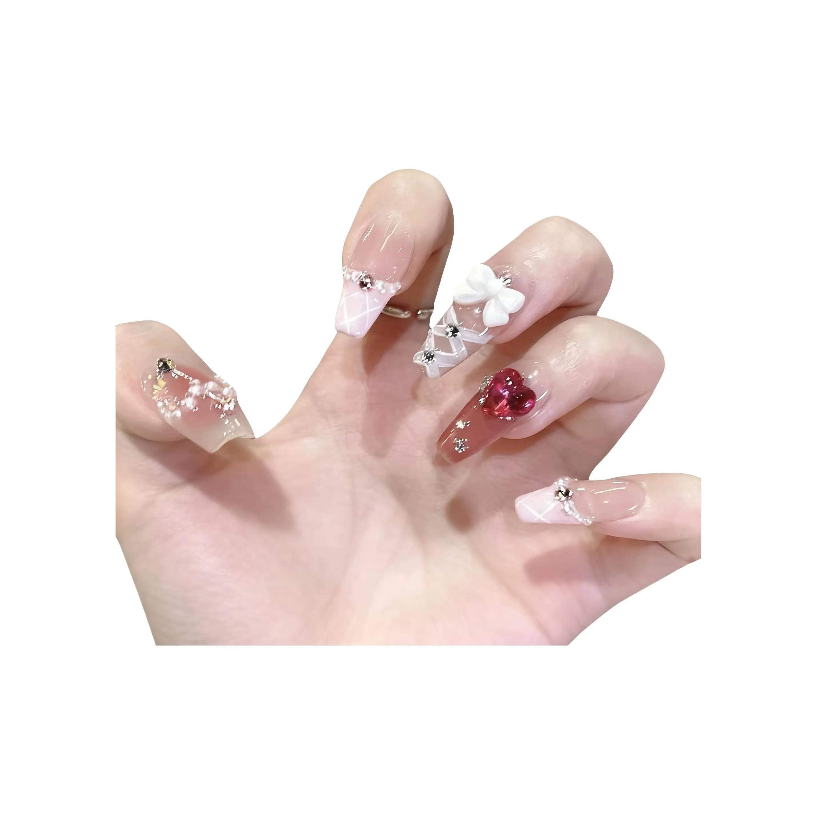 AIDINGQI Искусственные ногти для женщин