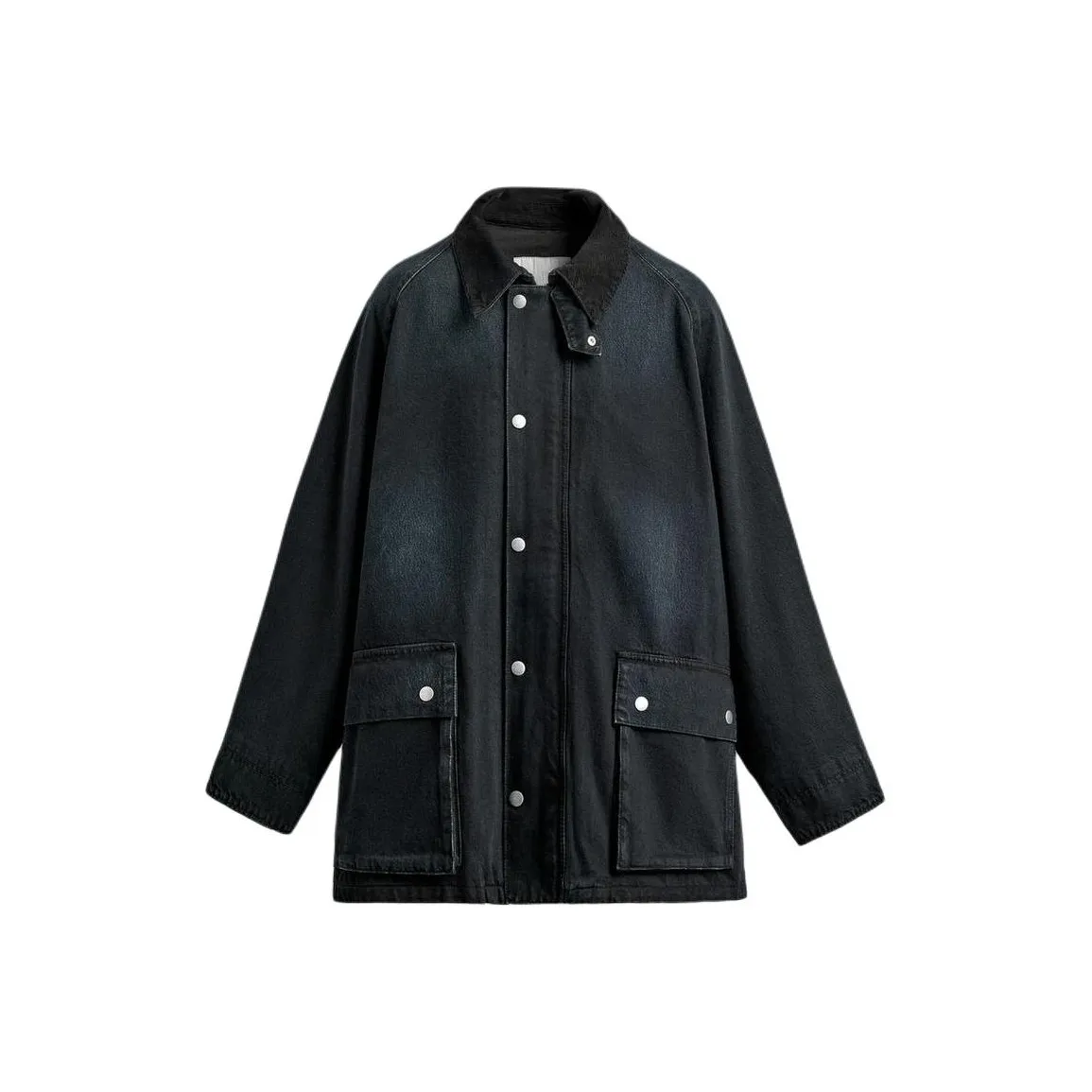 ZARA Blue Men's Denim Jackets ZARA Синий Мужские Джинсовые Куртки