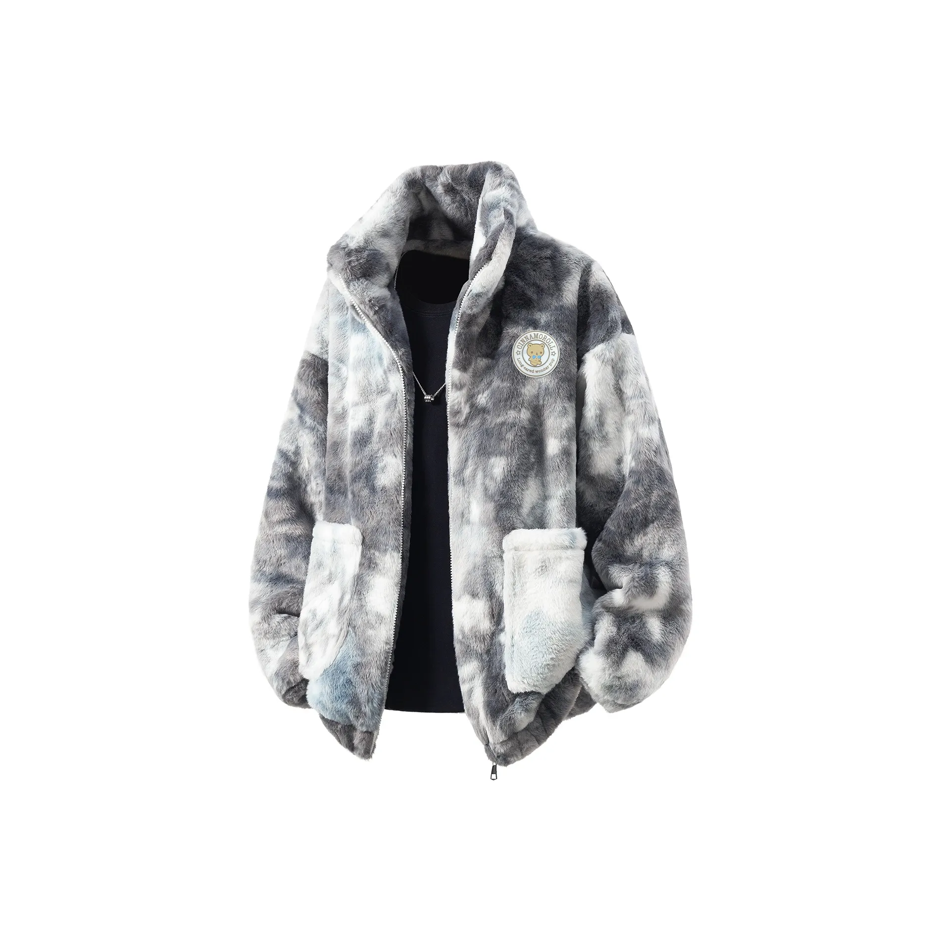 Sanrio X Cinnamoroll Yugui Dog Velvet Feel Coat Unisex Санрио X Cinnamoroll Yugui Dog Бархат Feel Пальто Унисекс