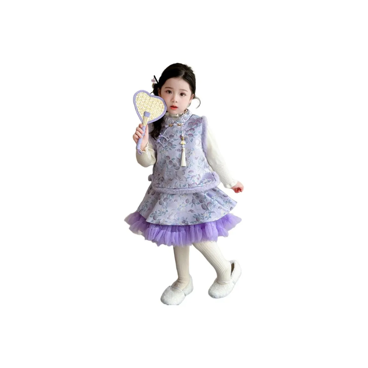 MUMUWU Костюм Танга Трехкомпонентный Набор для Детей Возрастом 3-7 Лет