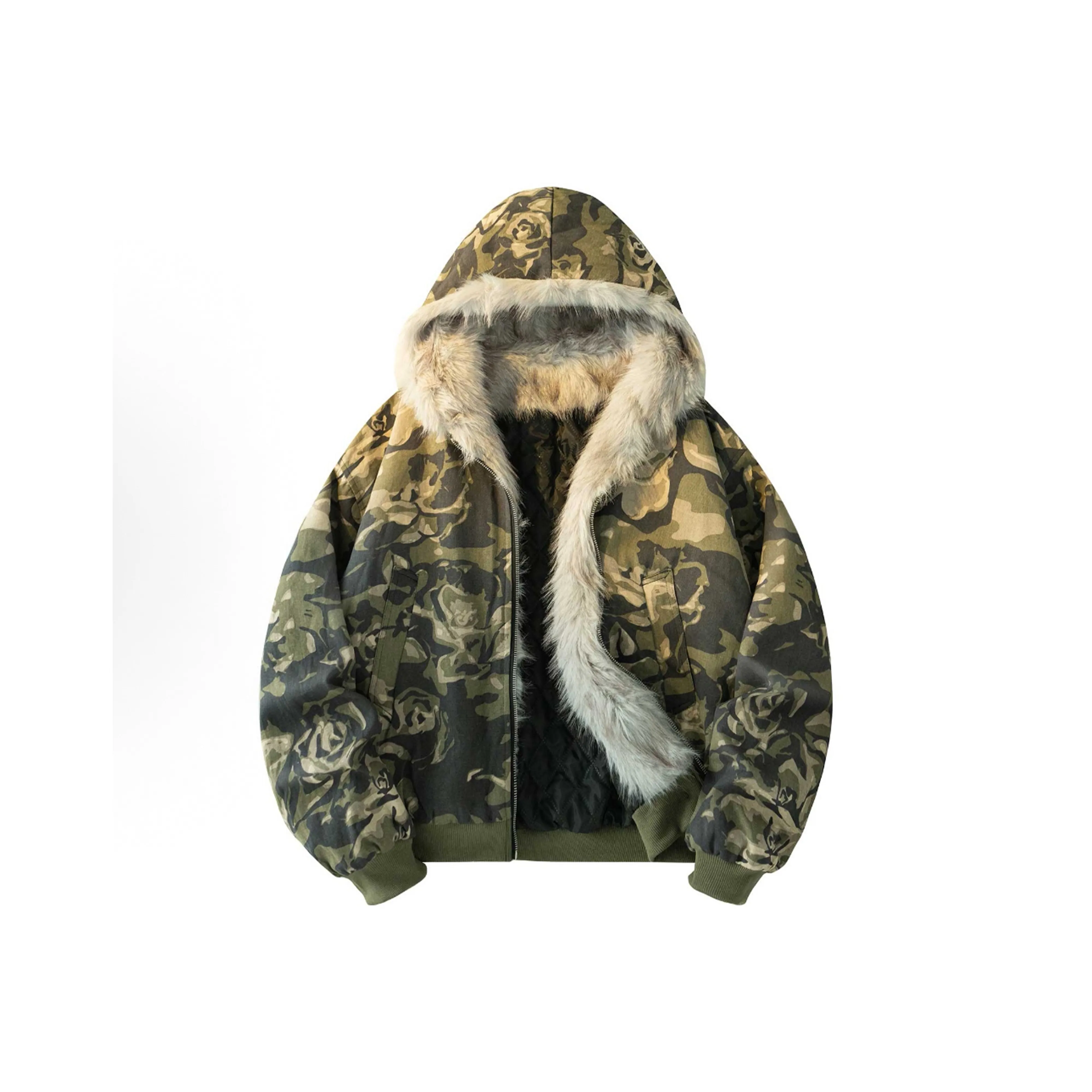 GL Камуфляж Унисекс Пуховики