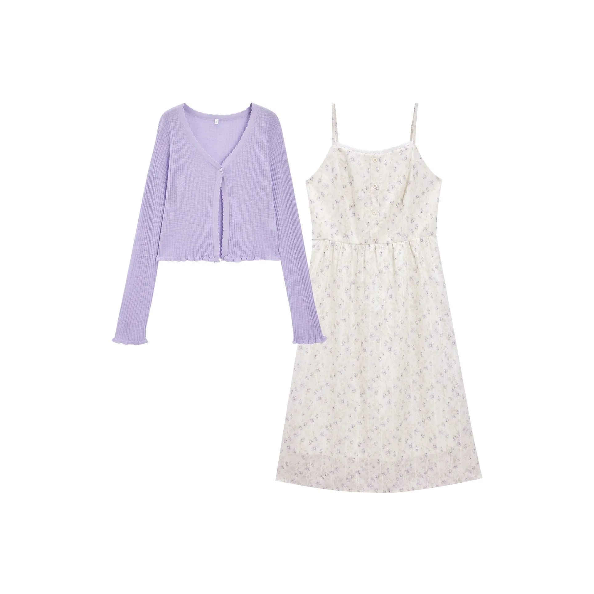 AIYIFU Фиолетовый Женские Комплекты с Юбкой