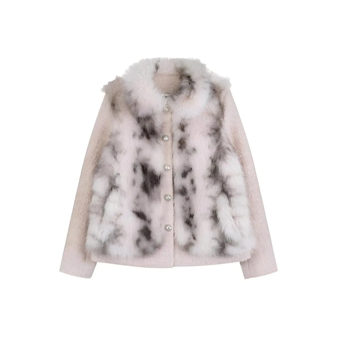 CHARM GLOW Серый Розовый Женский Мех