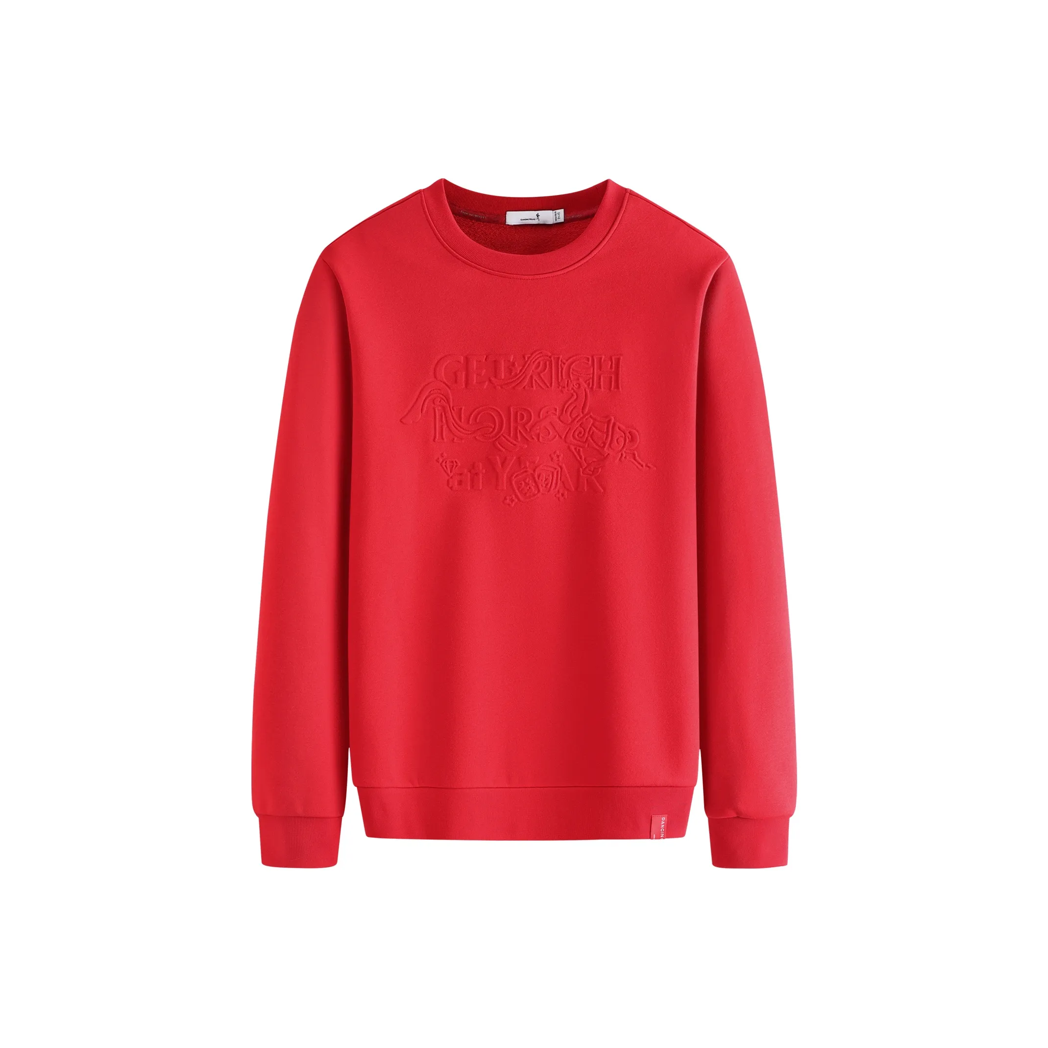 YULANGGONGWU Красный Мужской Свитшот