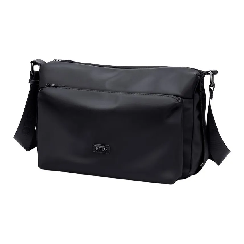 POLO Нейлоновая Сумка через плечо Стандартная Мужская Черная