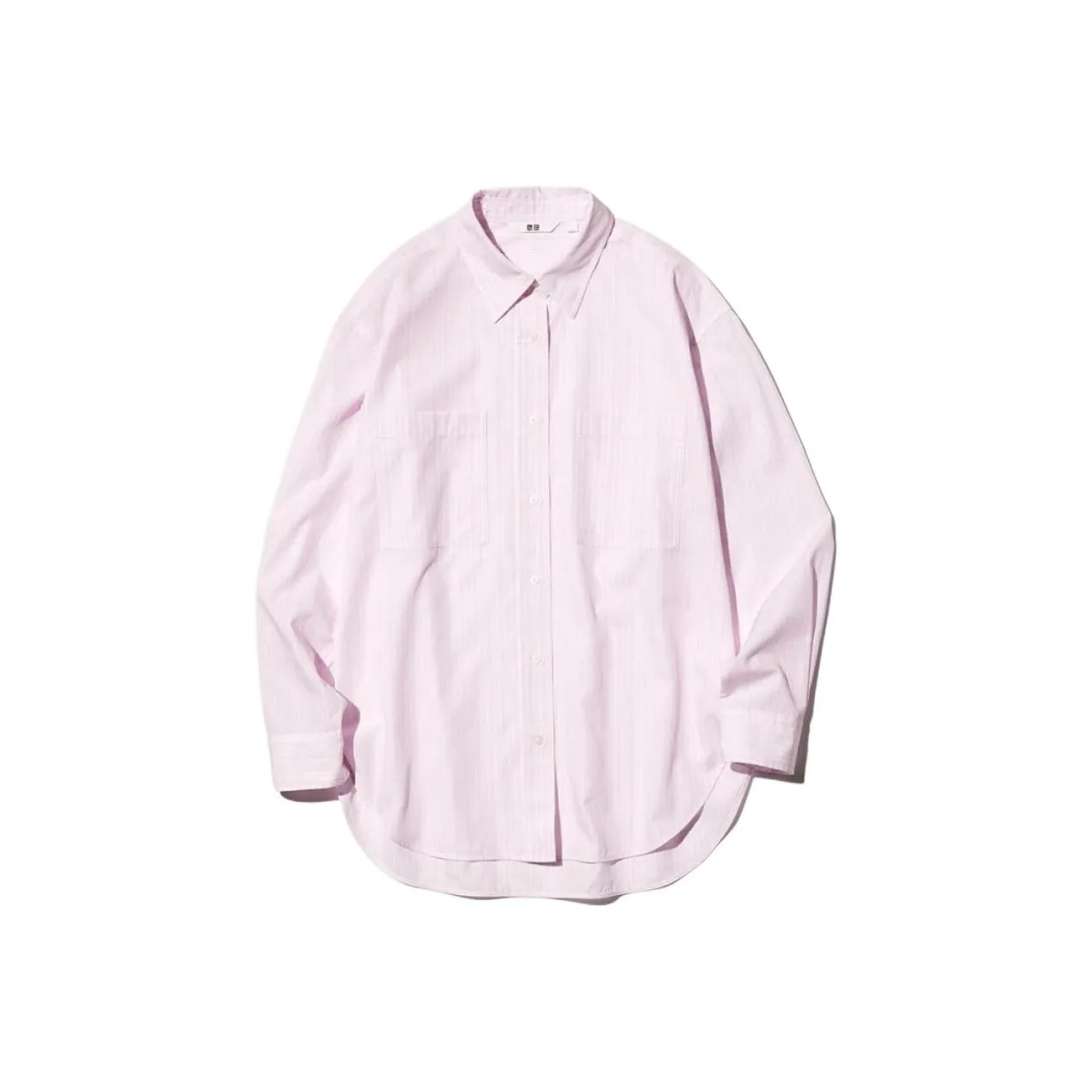UNIQLO Пастельно-розовые женские рубашки