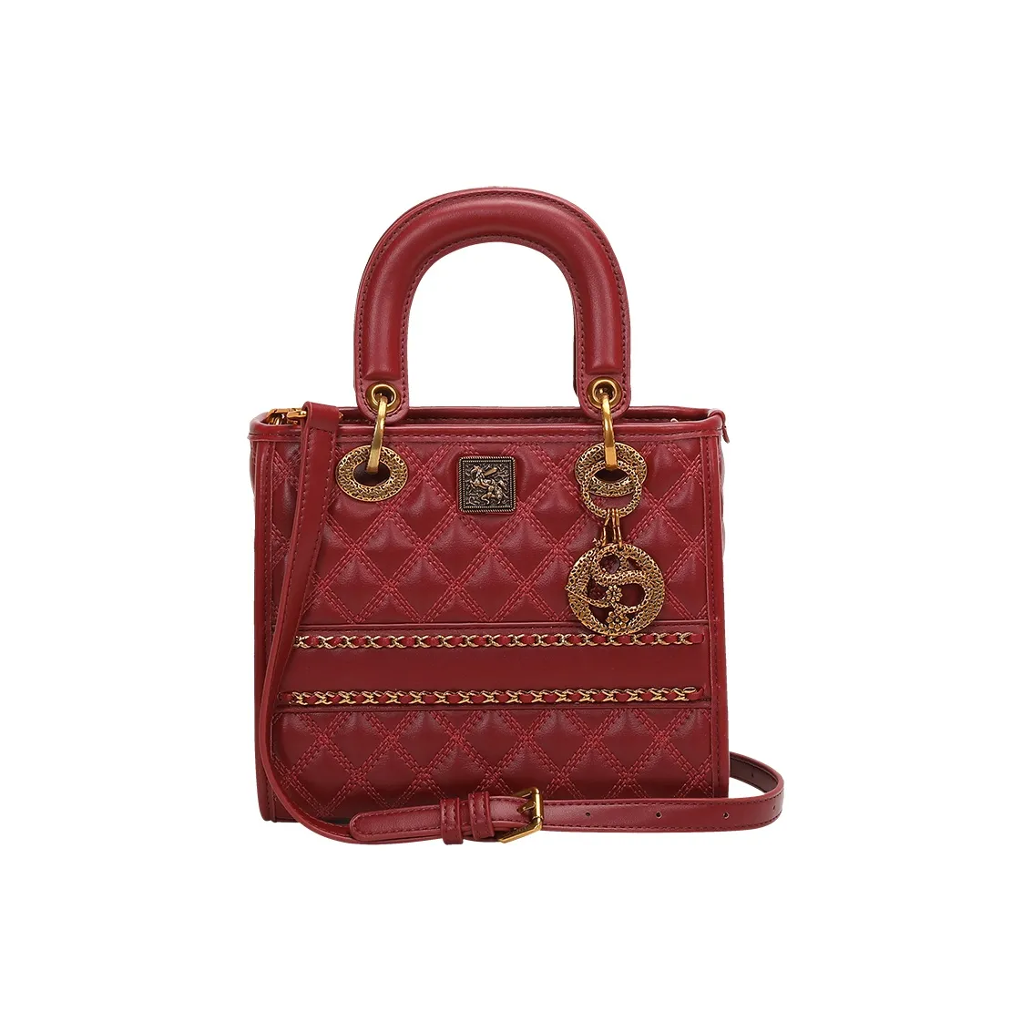 TTaG．baG Microfiber Synthetic Leather Bag Women's Red ТТaG．baG Микрофибра Синтетическая Кожа Сумка Женская Красная