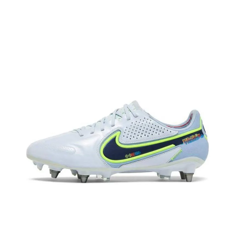 Nike Tiempo Legend 8 FG Твердый грунт Амортизаторы Ударопрочный Устойчивый к истиранию Футбольные бутсы Мужской Белый