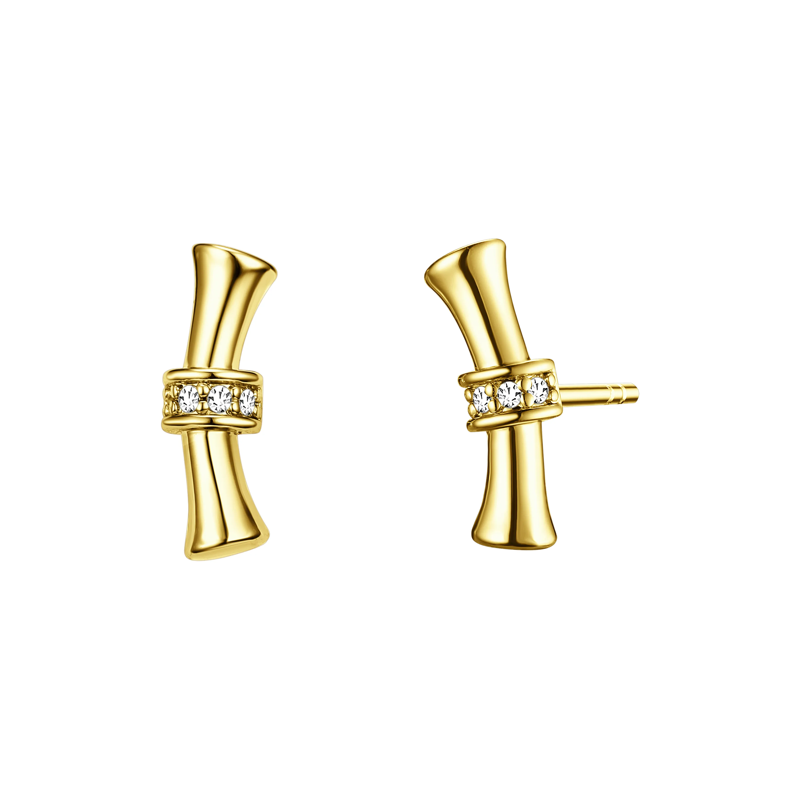 DAVENA Shining Adventure Collection Сплав Медный Серьги-гвоздики Женские