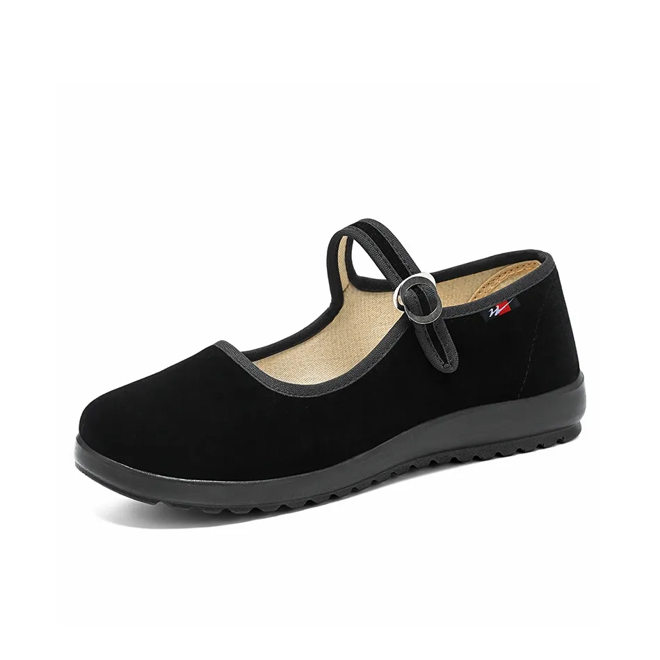 DOUBLE STAR 88 Весна Old Beijing Тряпочка Обувь Мягкая подошва Anti Slip Обувь для пожилых Дышащий и Удобный