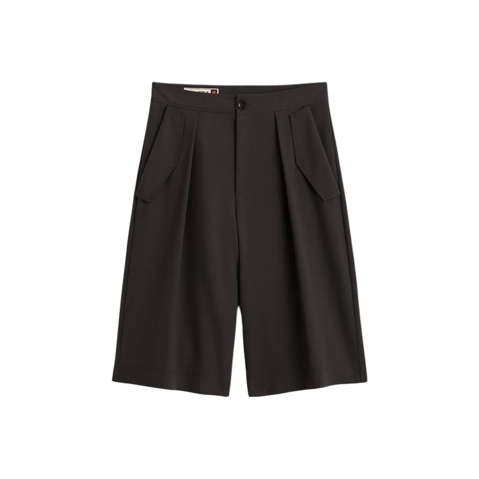 ZARA Collaboration Шоколад Женские Повседневные Шорты