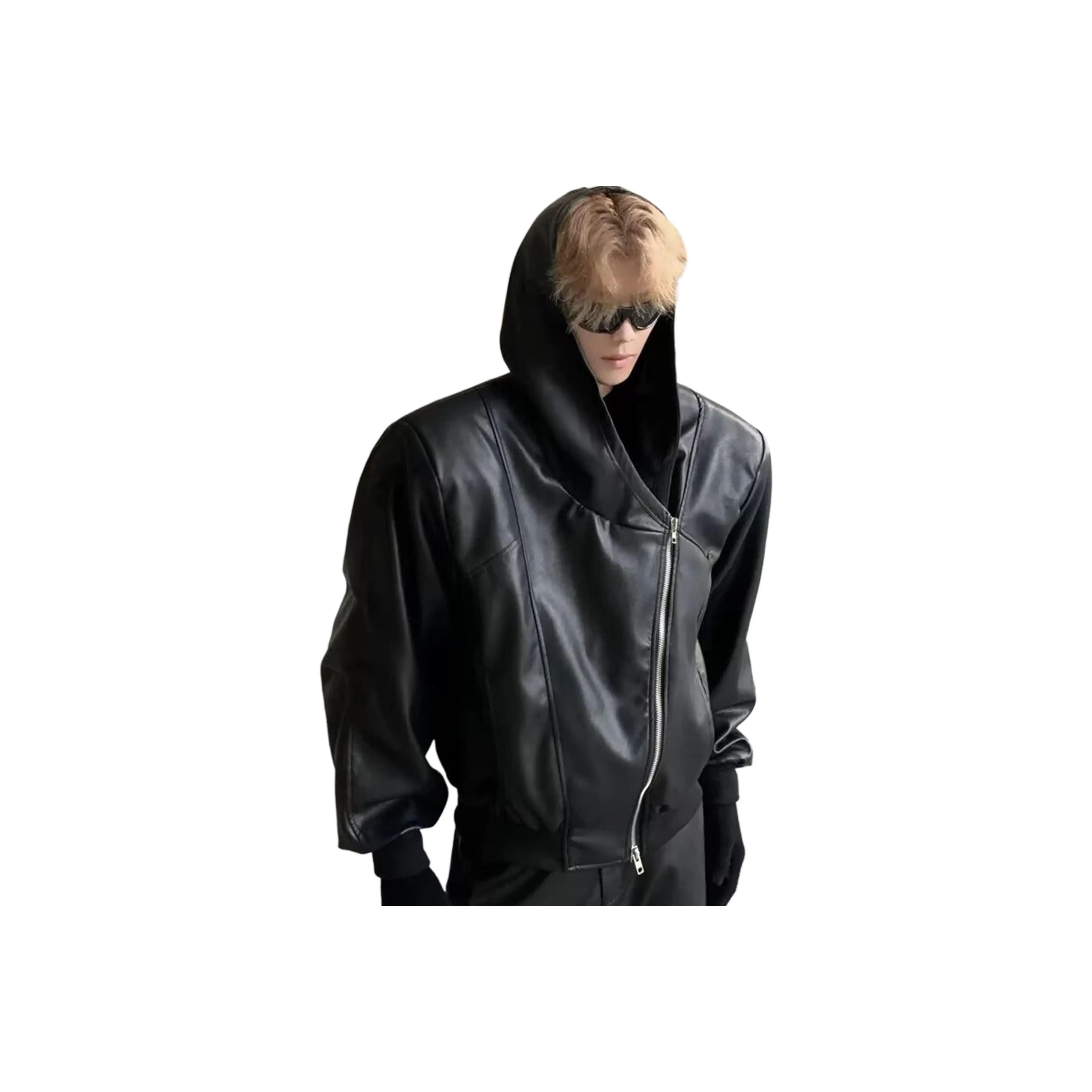 GL Черный Унисекс Кожаные куртки