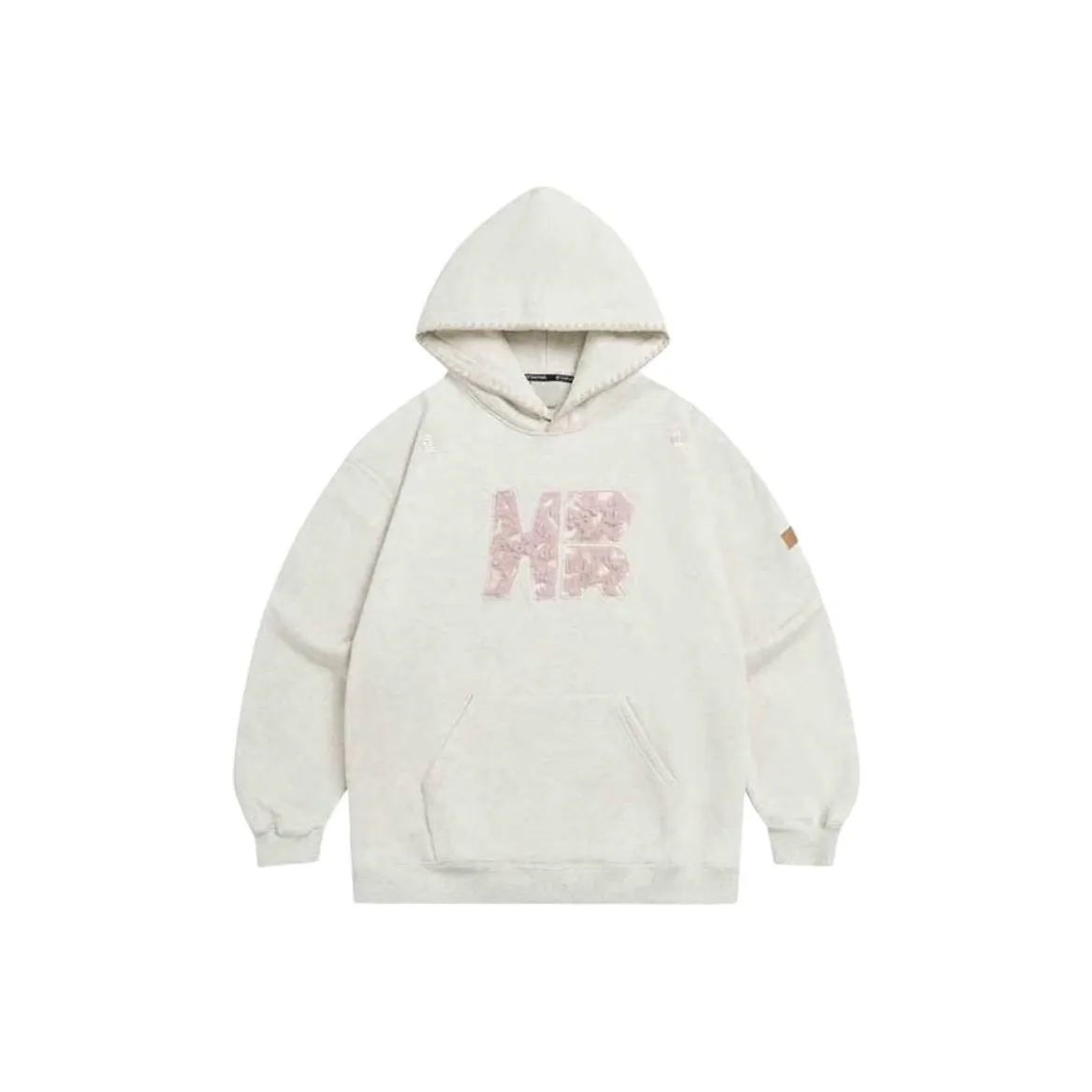 FTTHR Светло-серый с флисовой подкладкой унисекс свитшоты