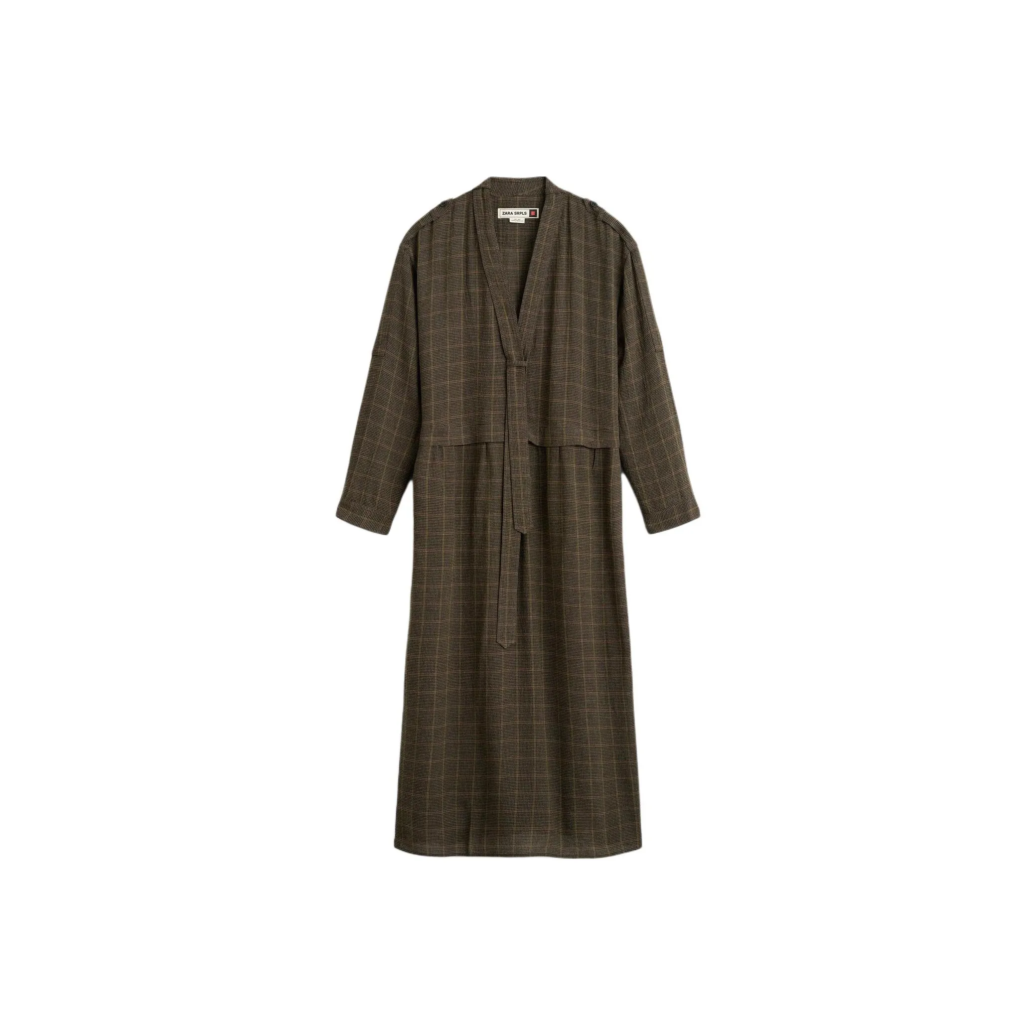 ZARA Collaboration Длинное платье с длинными рукавами женское