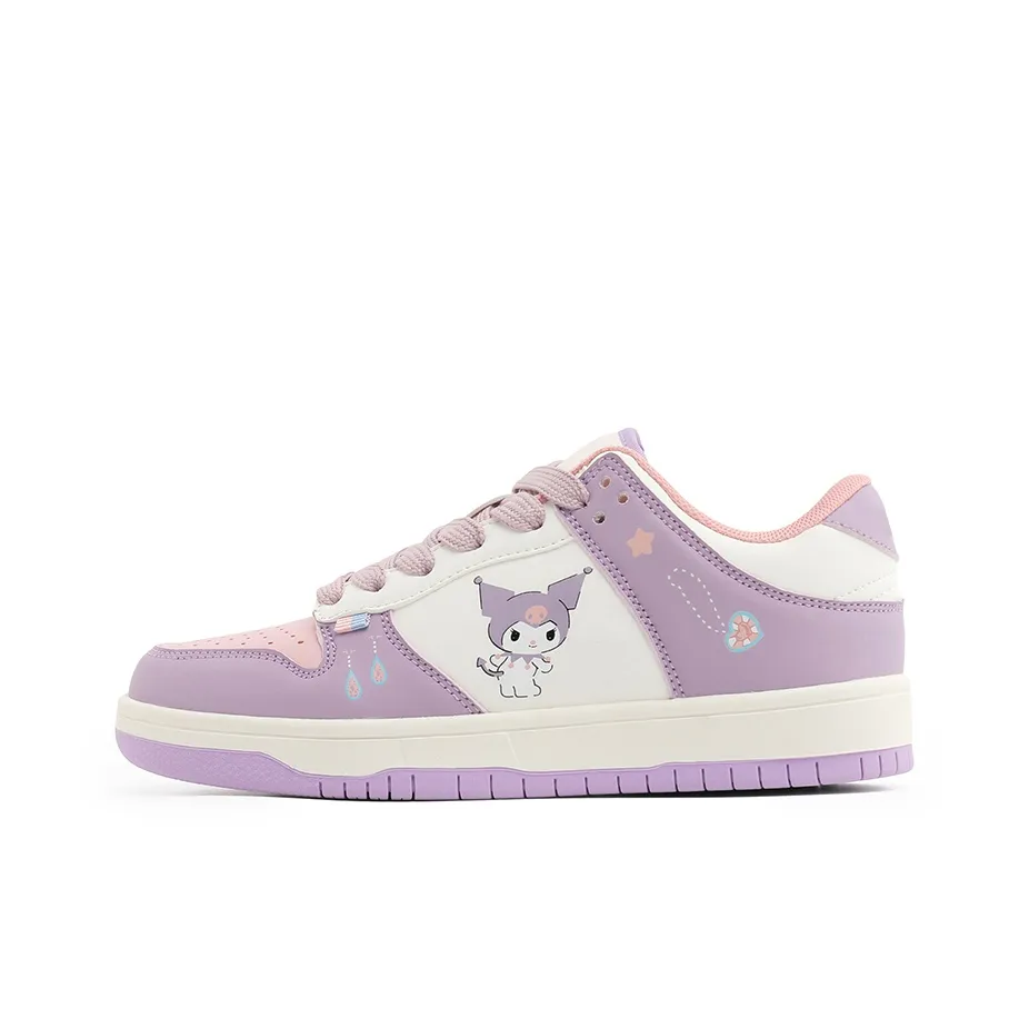 Hello Kitty x Sanrio Air Force 1 Молодежная элегантность Casual Preppy Cartoon Collaboration Cute
