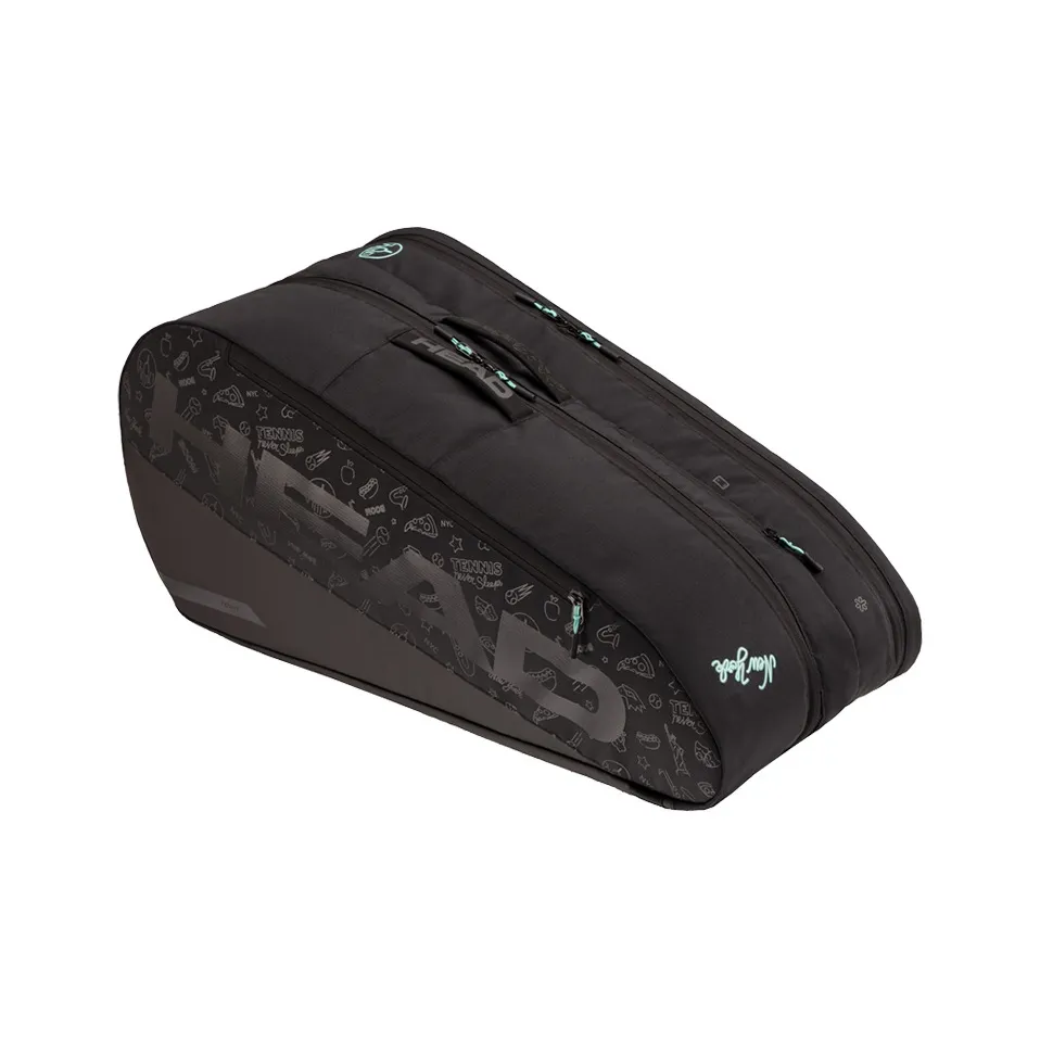 HEAD PET PU (полиуретан) Спортивная сумка Стандартная Унисекс Черный