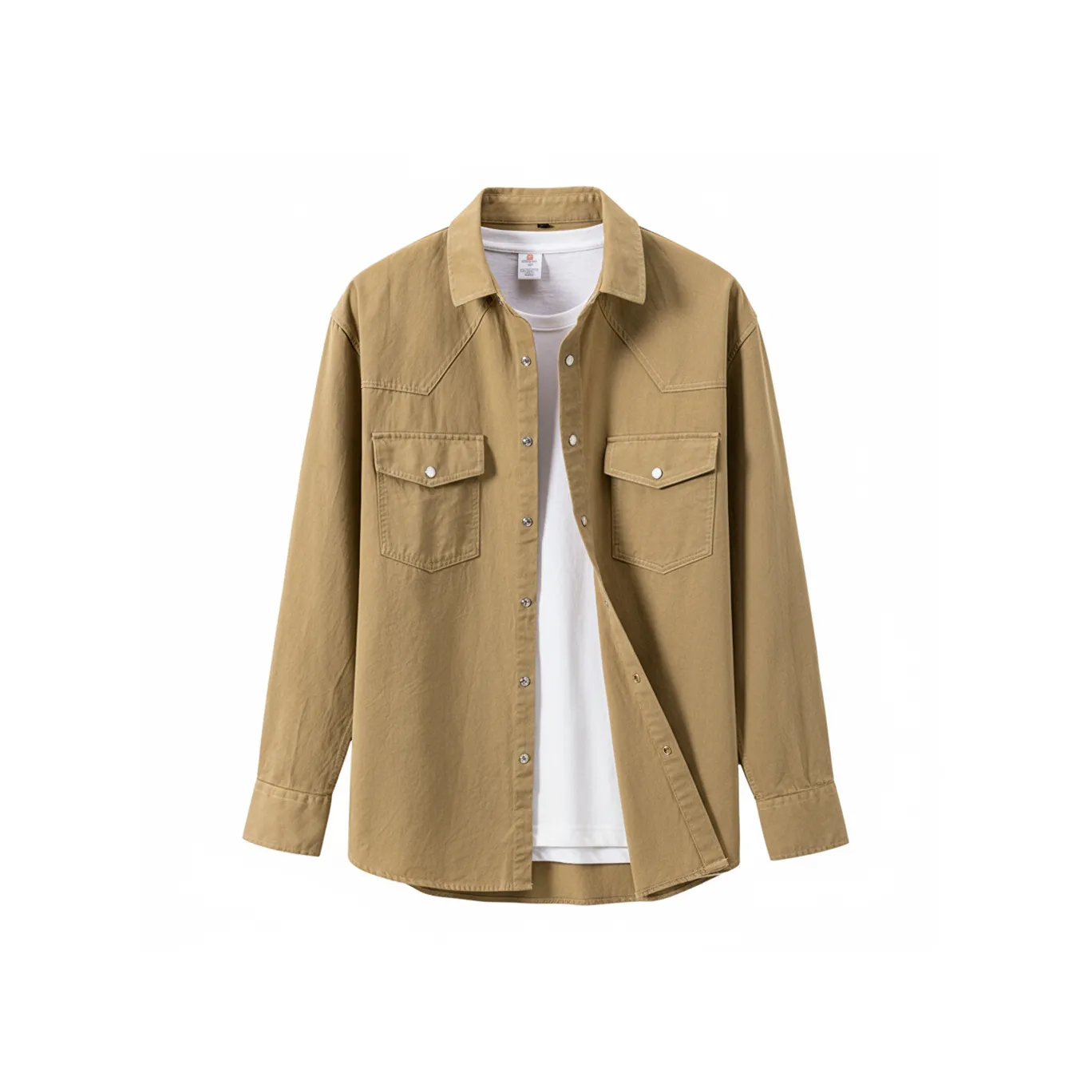 DKREA Длинный рукав рубашка унисекс