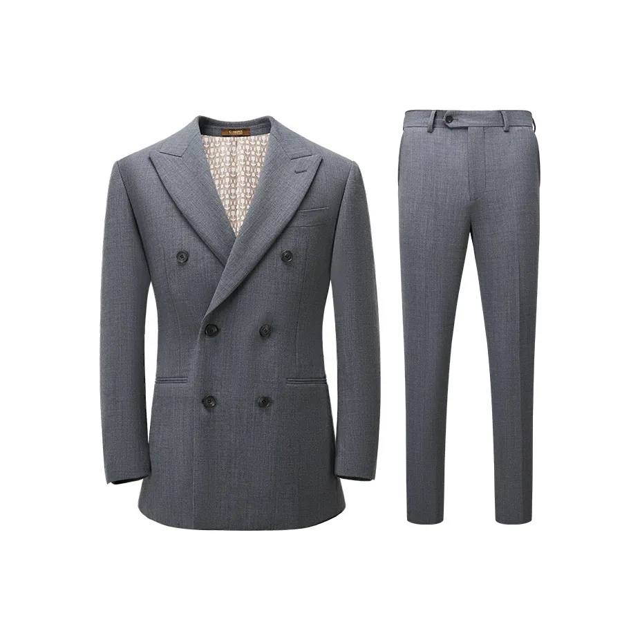 G·Mons Бизнес-костюм мужской титановый серый