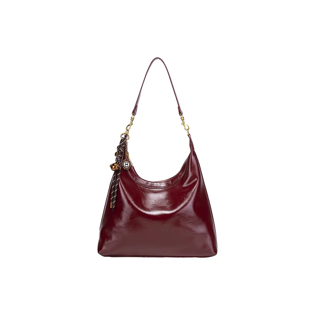 SMILE FOCUS ПУ (полиуретан) Сумка через плечо Стандартная Женская Красная