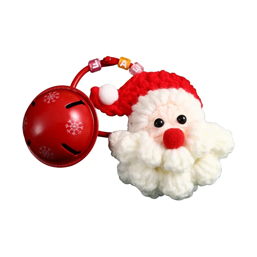 PANGPANGLONG Милый Санта-Клаус Кукла Украшение Плюшевый Брелок 6,5 см 8 см Длина Тела