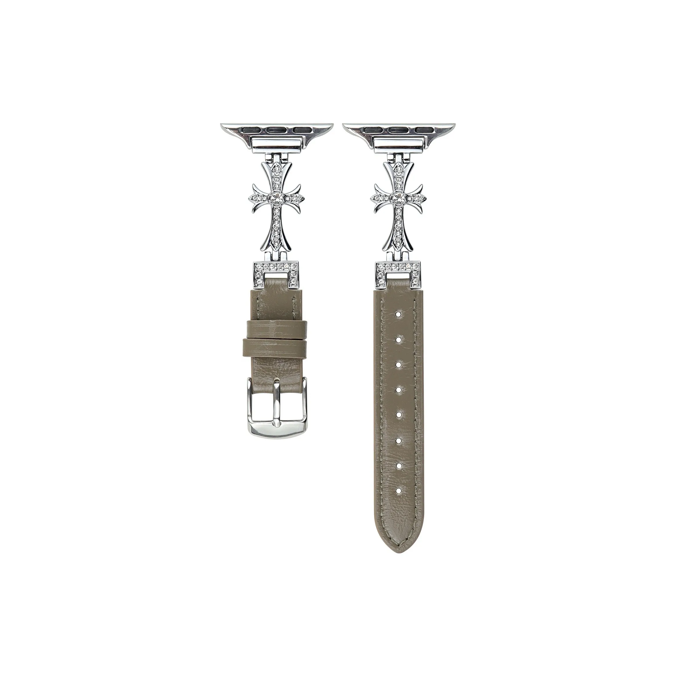 IWabcertoo Ремешок Apple Совместимость Кожа Металл