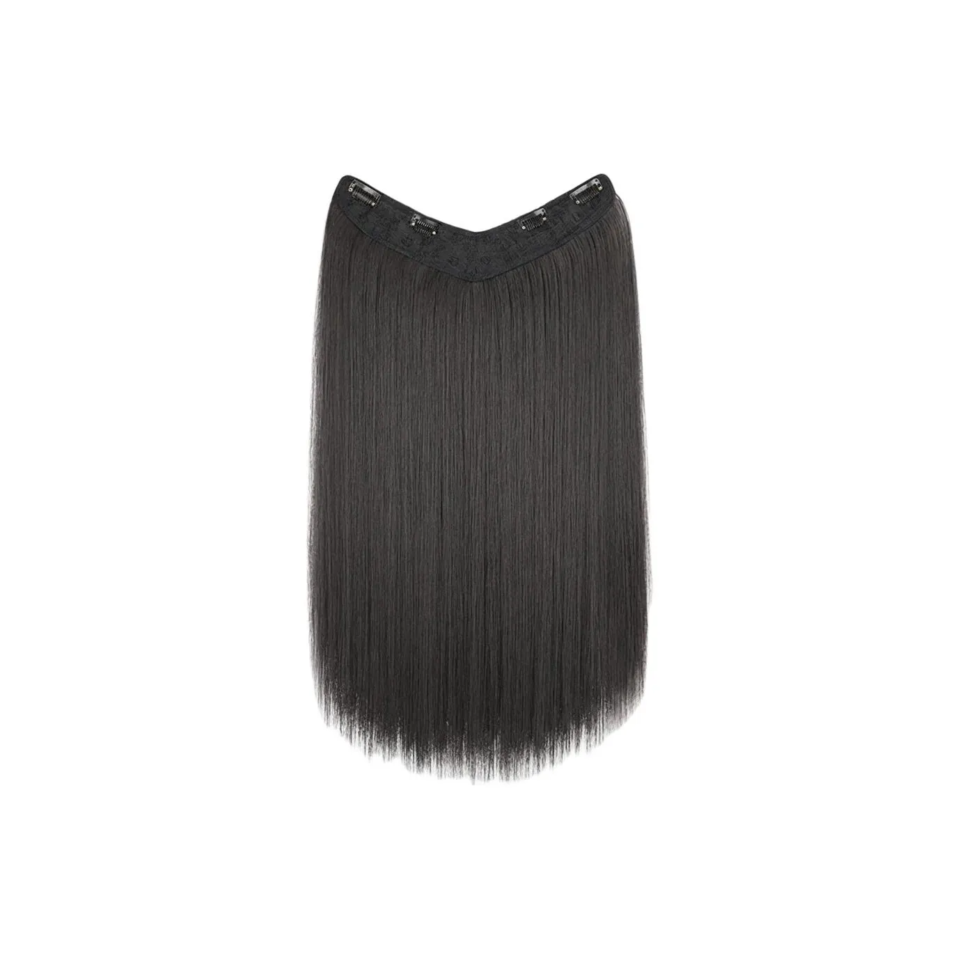 MUNINGFEI One Piece Черный Straight Long Наращивание волос Стрипы Остальные