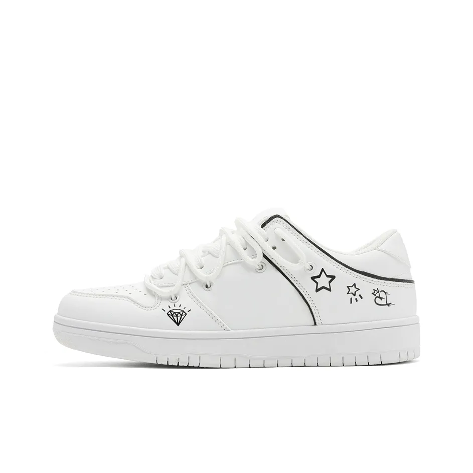 Hello Kitty x Sanrio Air Force 1 Campus Style Double Deconstruction Classic Black White Color Block