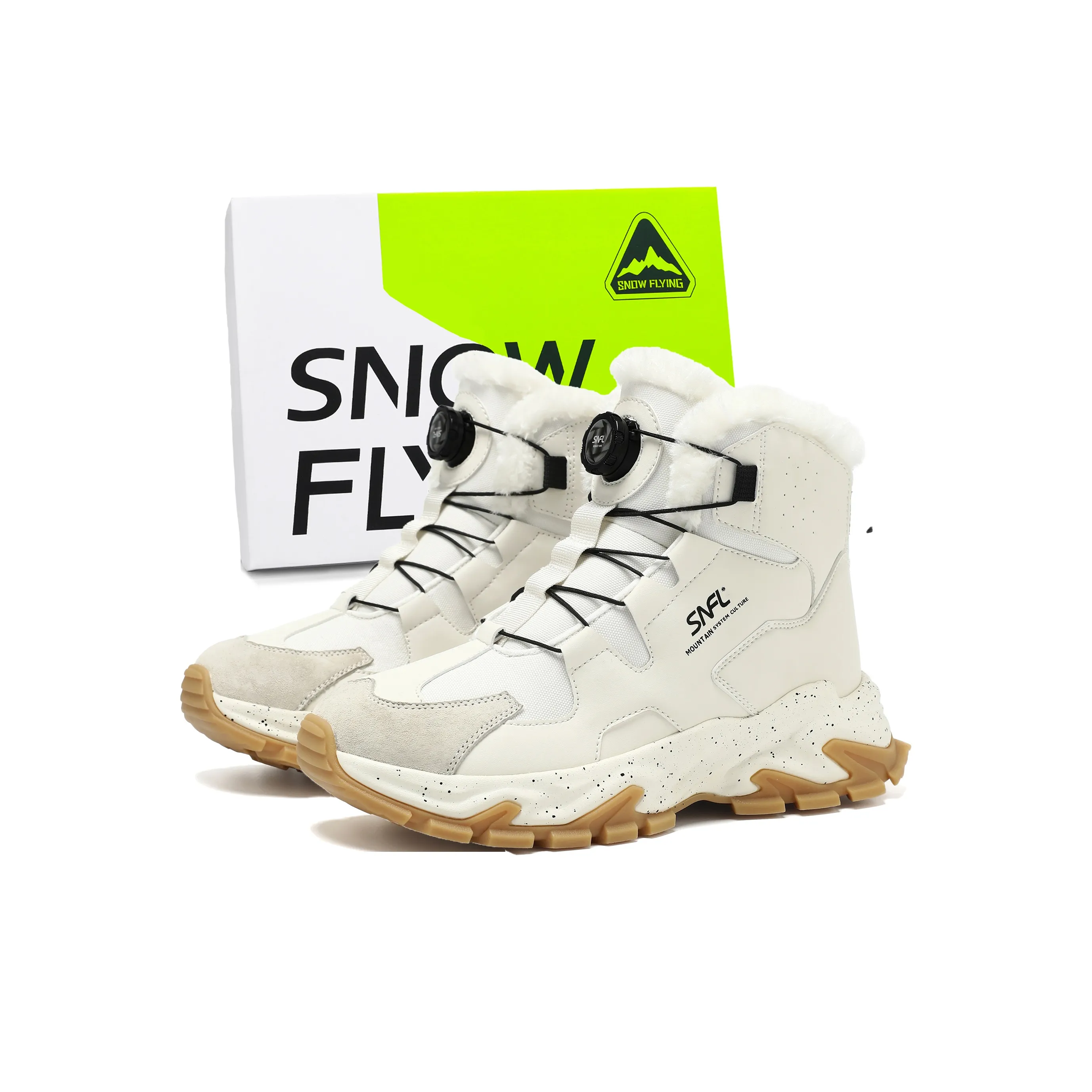 SNOW FLYING Зимняя коллекция тактических ботинок Короткие сноубутсы Унисекс