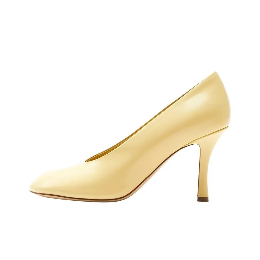 Burberry Узкий каблук Высокие каблуки 8,5 см Женские Желтые