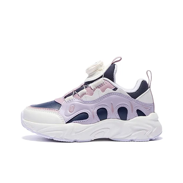 361°KIDS Устойчивый к истиранию Легкий Амортизирующий Противоскользящий Повседневная обувь Синий Белый Фиолетовый