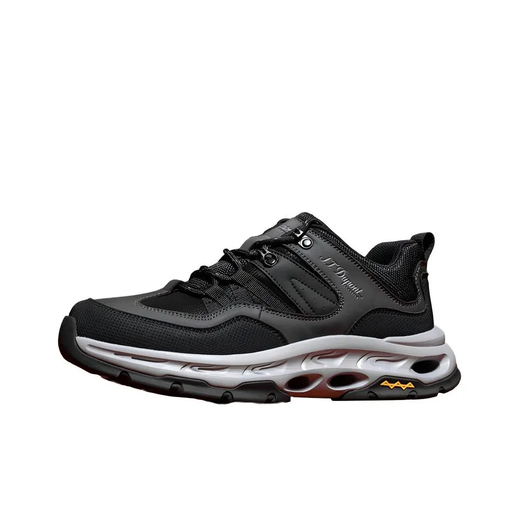 S. T.DUPONT Низкий топ Повседневная обувь Мужская Черный