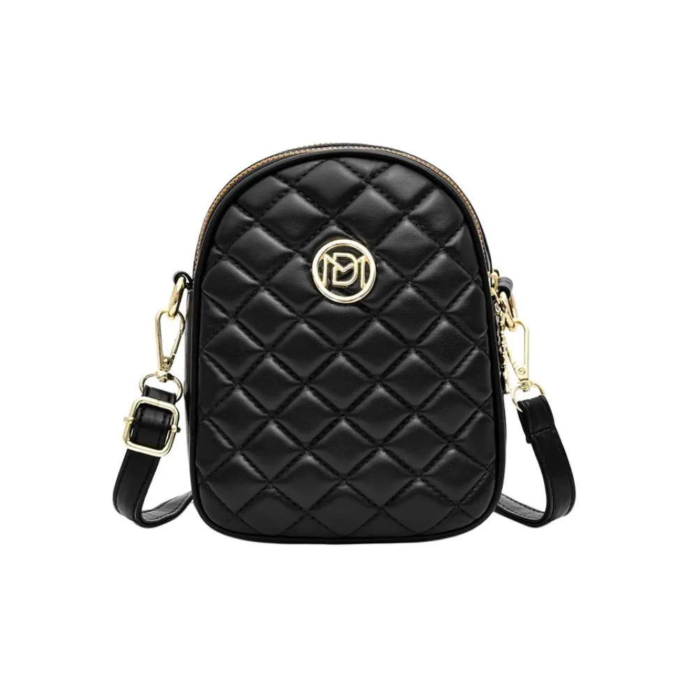 WEIMENG ПУ (полиуретан) Сумка через плечо с чехлом для телефона Женская Белая Черная