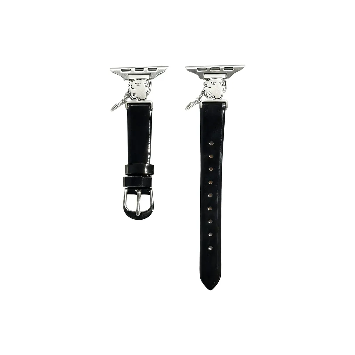 WANSHANGXIAOJIE Ремень Apple Совместимость Кожа Металл