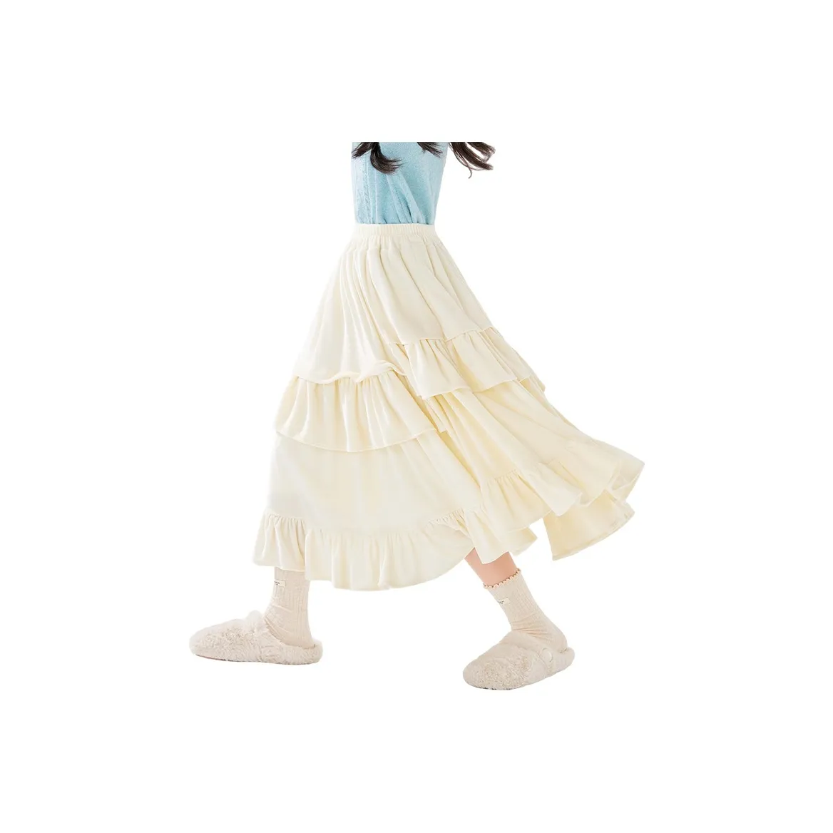 OVE Бежево-абрикосовые Юбки для школьного возраста