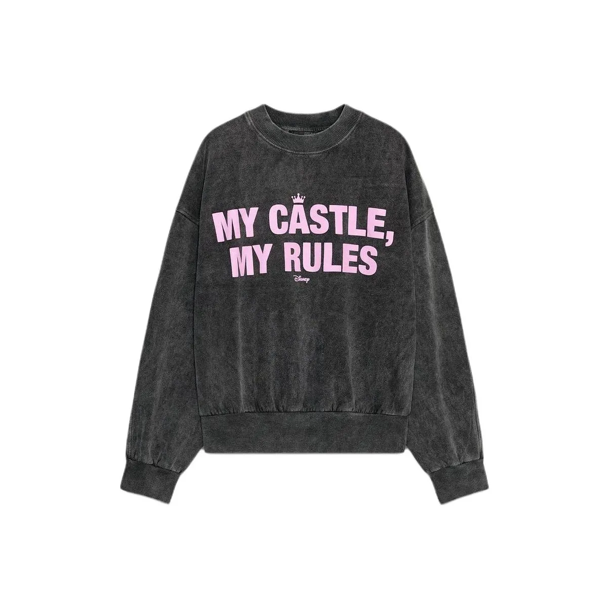 ZARA Collaboration Дымчатый Серый Женский Свитшот