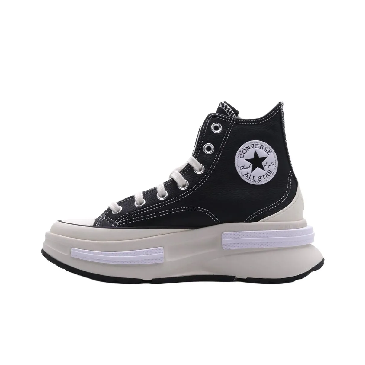 Конверс Run Star Legacy CX Устойчивые к истиранию высокие кеды унисекс черные