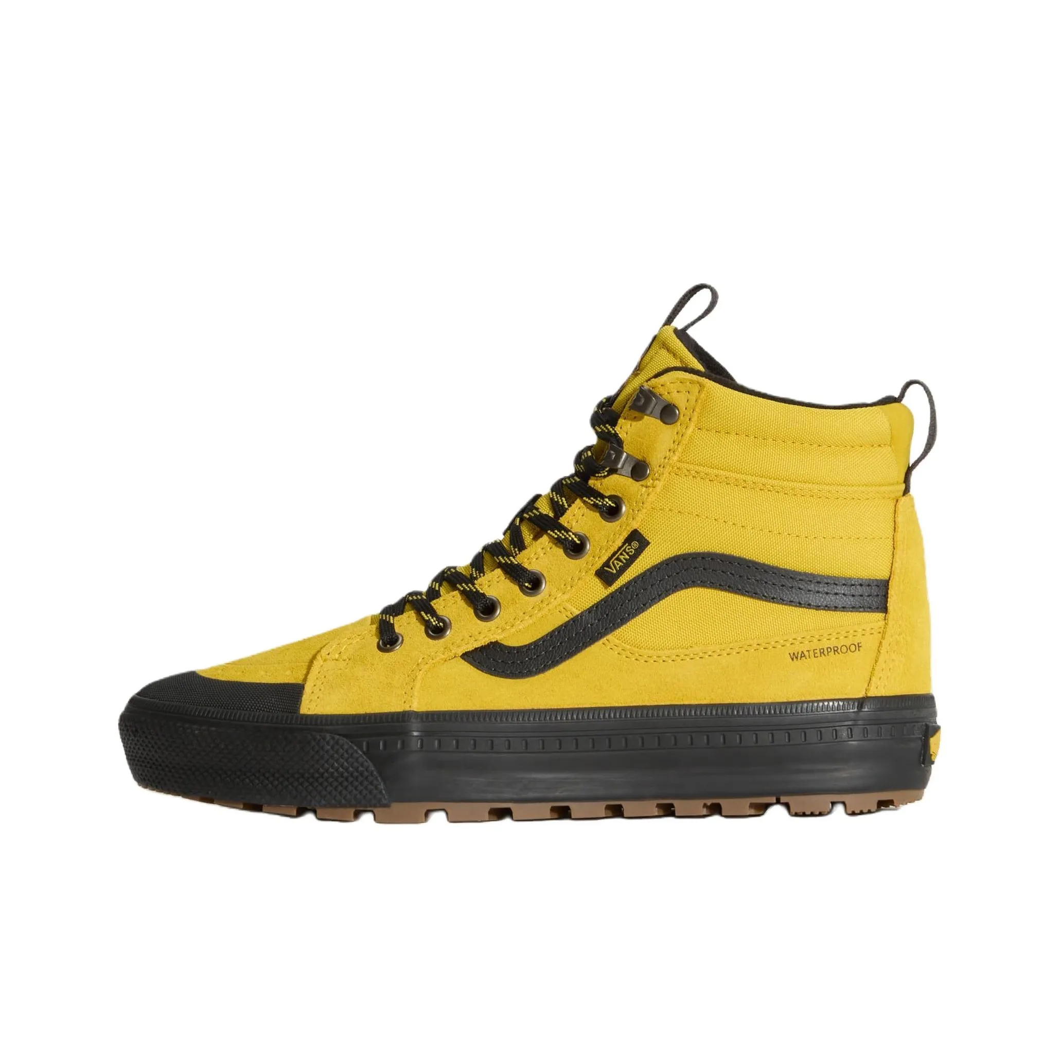 VANS SK8 HI Водонепроницаемый и Термический Поддержка Высокий Верх Уличная Обувь Унисекс Желтый