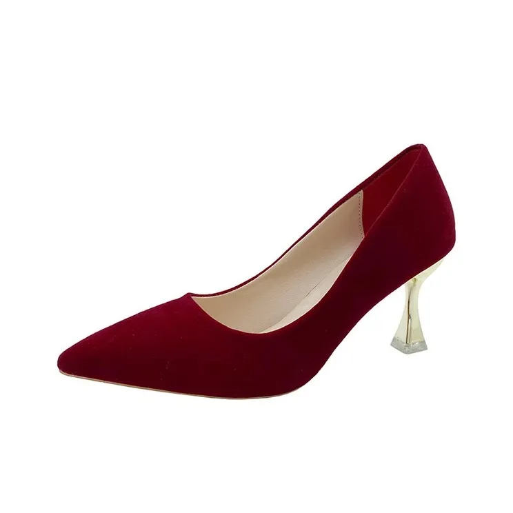 Crelinkxlat Элегантность Премиум Универсальный Модный Банкет Высокие каблуки Женские