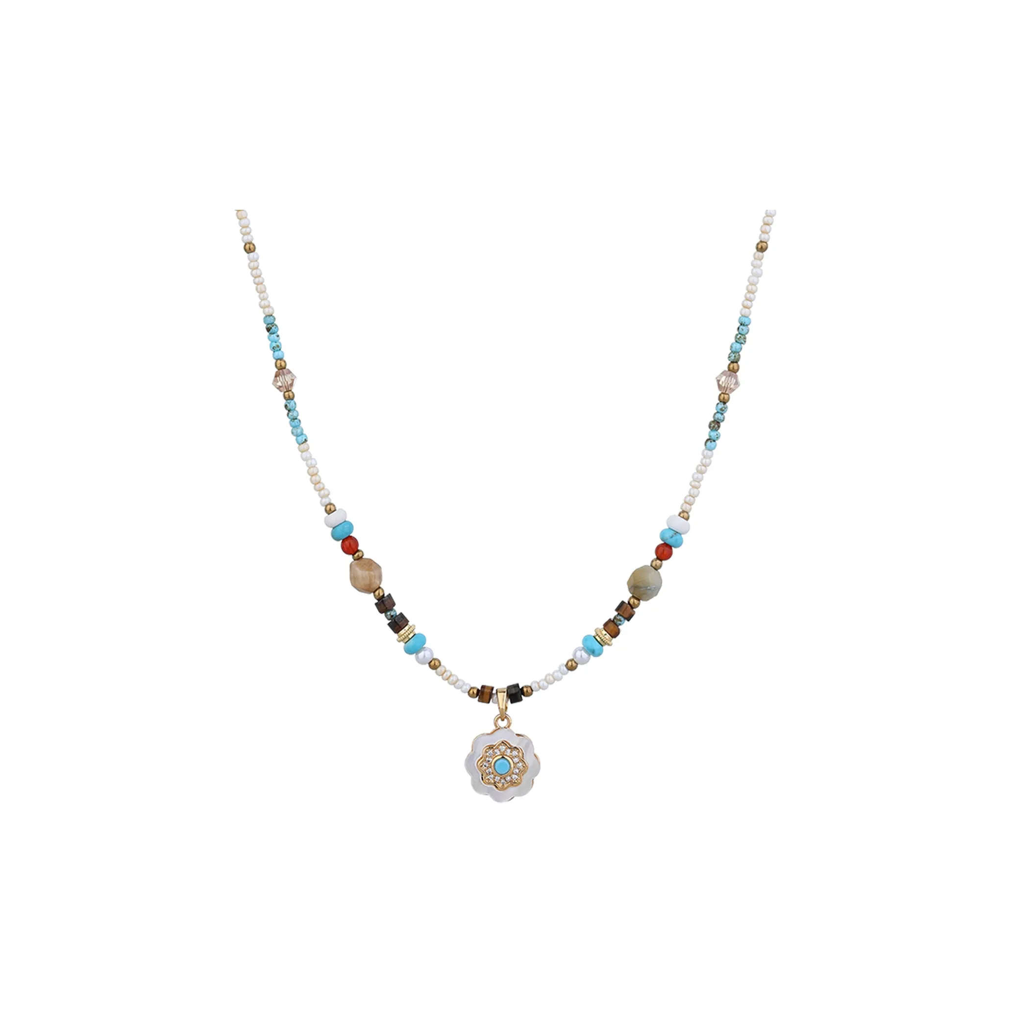 MISS XIA JWY Высококачественные Медные Ожерелья Женские