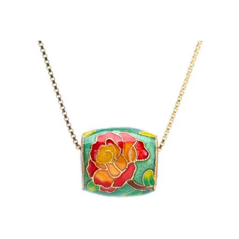 XLP STUDIO 925 стерлинговое серебро золото покрытие ожерелья женские