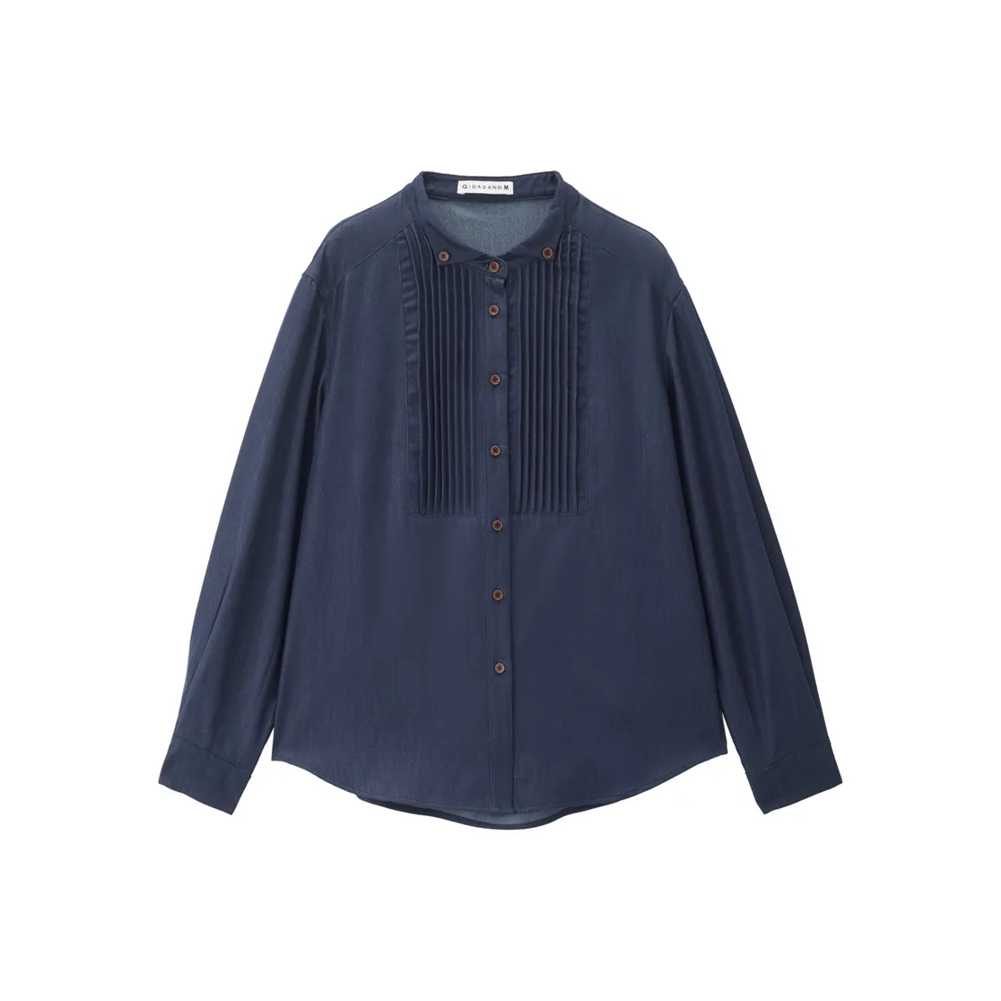 Giordano 06 Джинсовый Синий Женская Рубашка