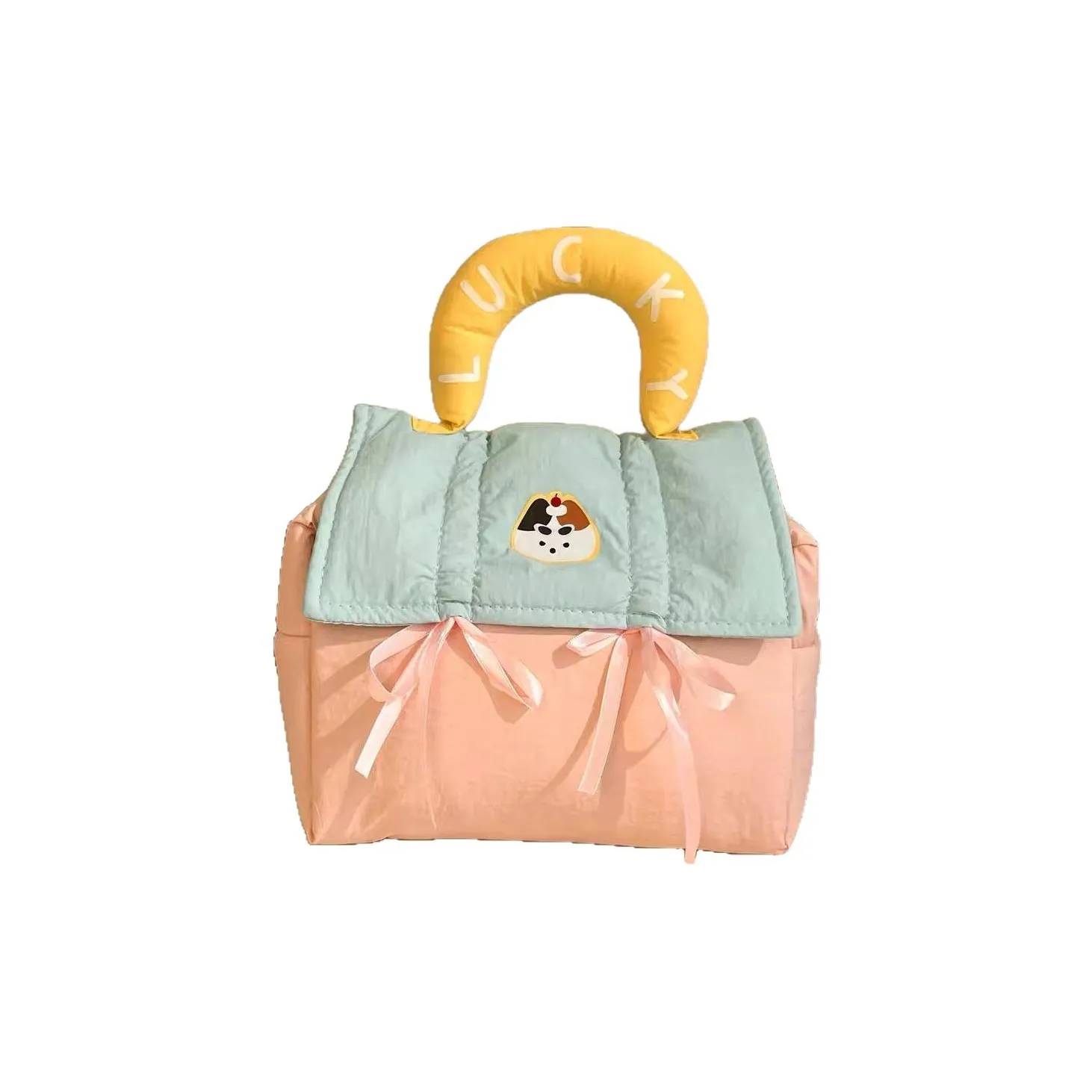 PureLove Цветовой блок Милый Little House Сумка Большой объем GOOD Looking Портативный Путешествие Cosmetic Сумка