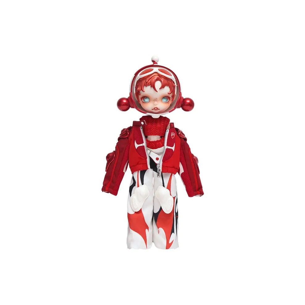 POP MART Коллаборация Edition 1 6 Skullpanda X DUCATI Action Figure Модные фигурки