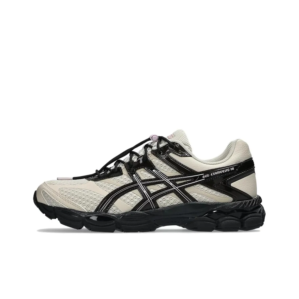 Asics x FINESSE Гель CUMULUS 16 Беговые кроссовки Унисекс Белый Черный